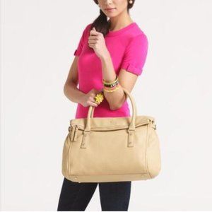 KATE SPADE NEW YORK Cobble Hill Leslie LARGE PALOMINO TAN BUTTERY SOFT
